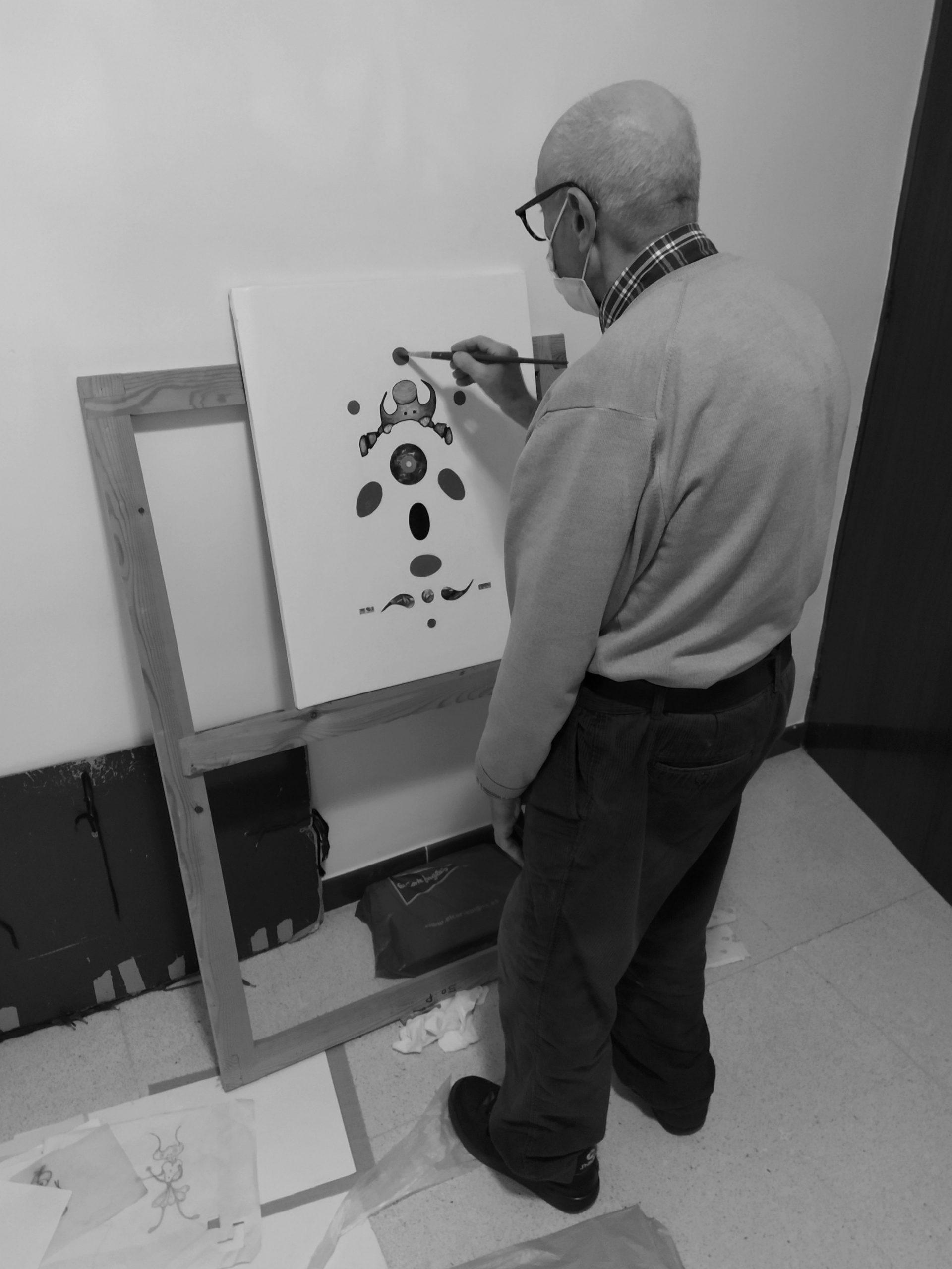OP Master Painter at work